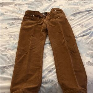 Kiton Brown Corduroy Jean